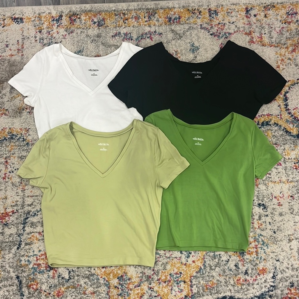 Wild Fable Cropped Tops